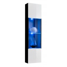 Витрина Typ 42 FLY ASM MEBLE черный/белый
