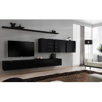 Гостиная стенка SWITCH 7 ASM MEBLE черный