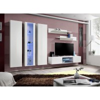 Гостиная стенка FLY P4 ASM MEBLE белый