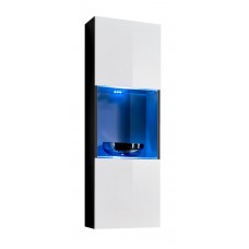 Витрина Typ 22 FLY ASM MEBLE черный/белый