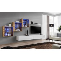 Гостиная стенка SWITCH 20 ASM MEBLE бежевый/белый