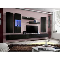 Гостиная стенка FLY E5 ASM MEBLE черный