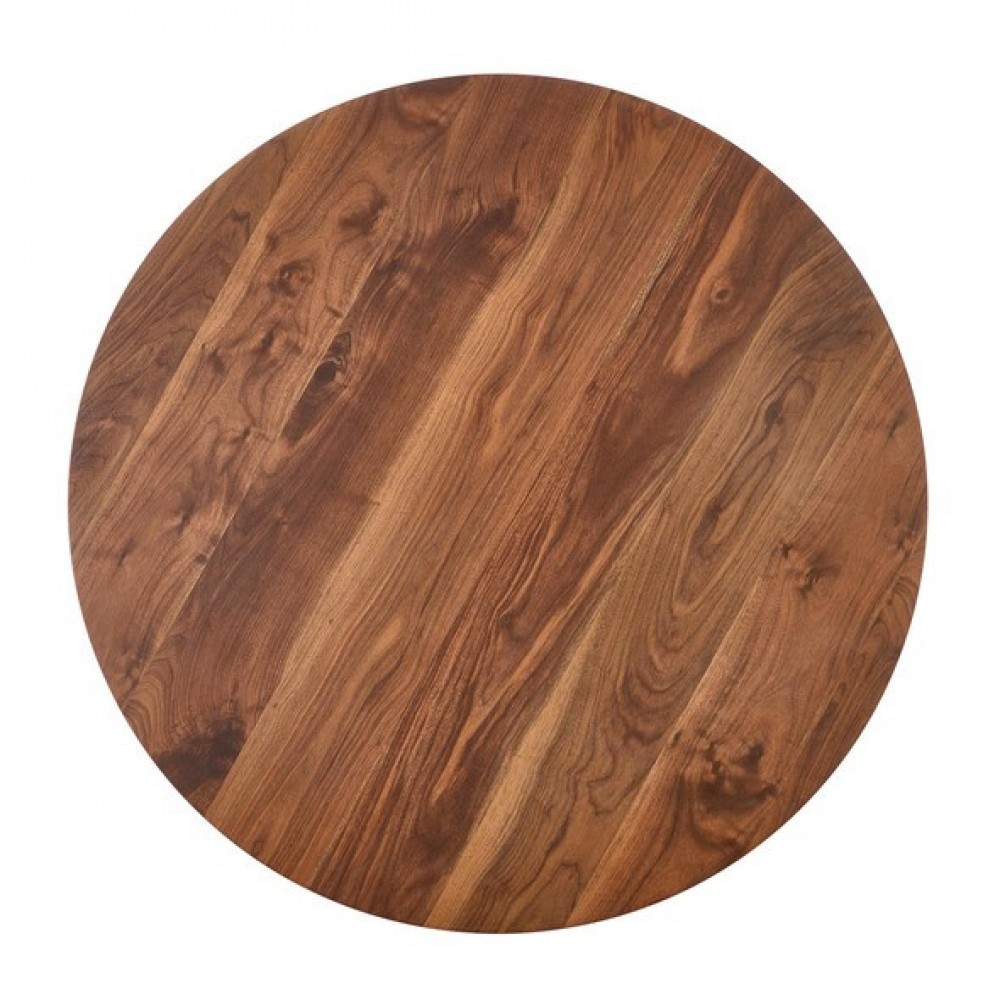 Стіл DOMENICO Halmar горіховий/горіховий/золото