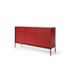 Комод MKSZ154 Mono бордовый Piaski