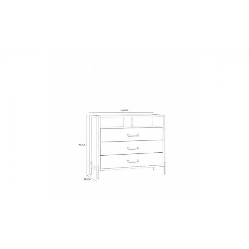 Комод ORIENTAL TREE HUDK212 M524 Forte