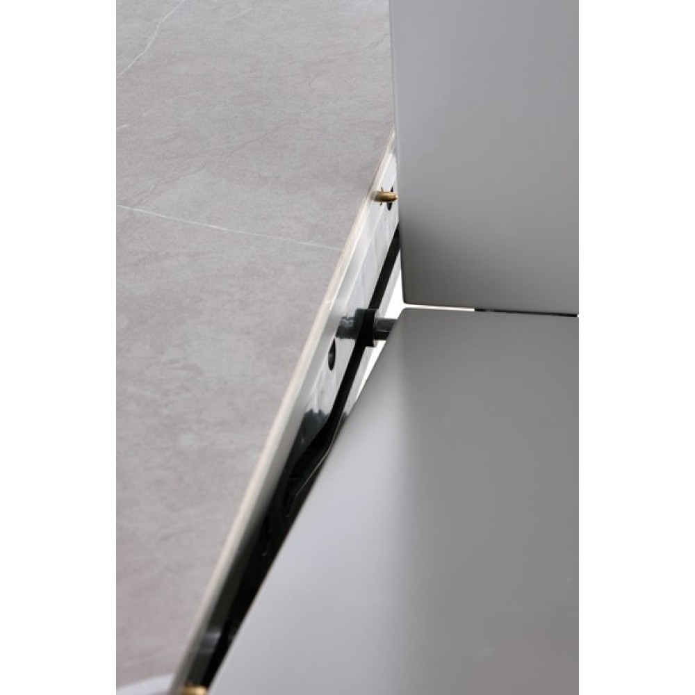 Стіл MUSCAT Halmar сірий мармур/світло-сірий/золото