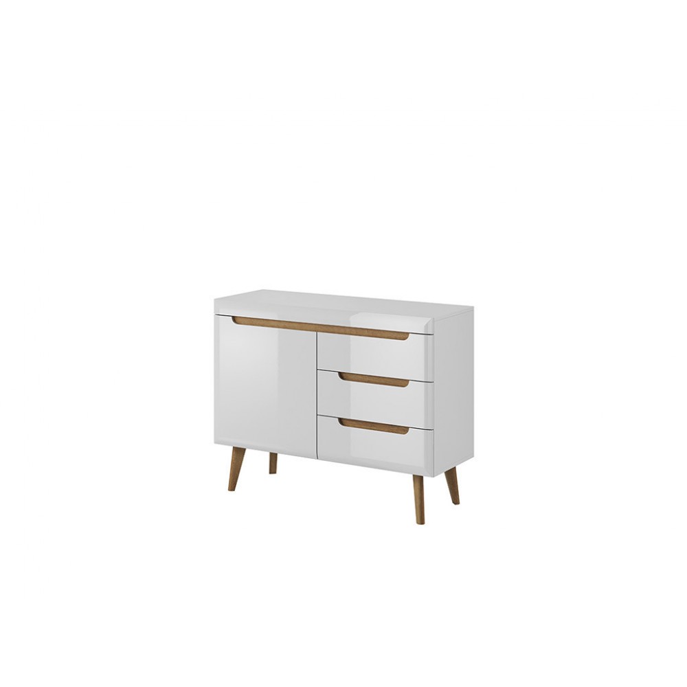 Комод NKSZ107 Nordi белый Piaski Комод NKSZ107 Nordi белый Piaski