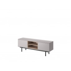 Тумба під ТВ IRTV150 Inox сірий/гікорі джексон Piaski