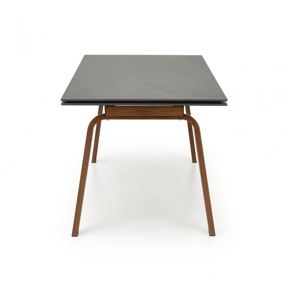 Стіл LOZANO Halmar чорний мармур/горіховий