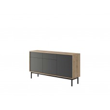 Комод BK154 Basic гикори джексон/графит Piaski