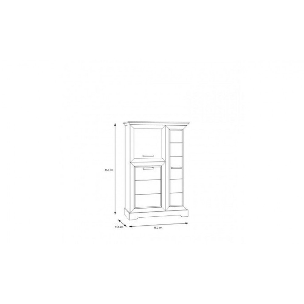 Вітрина CORTELLA CHXV4211L Forte