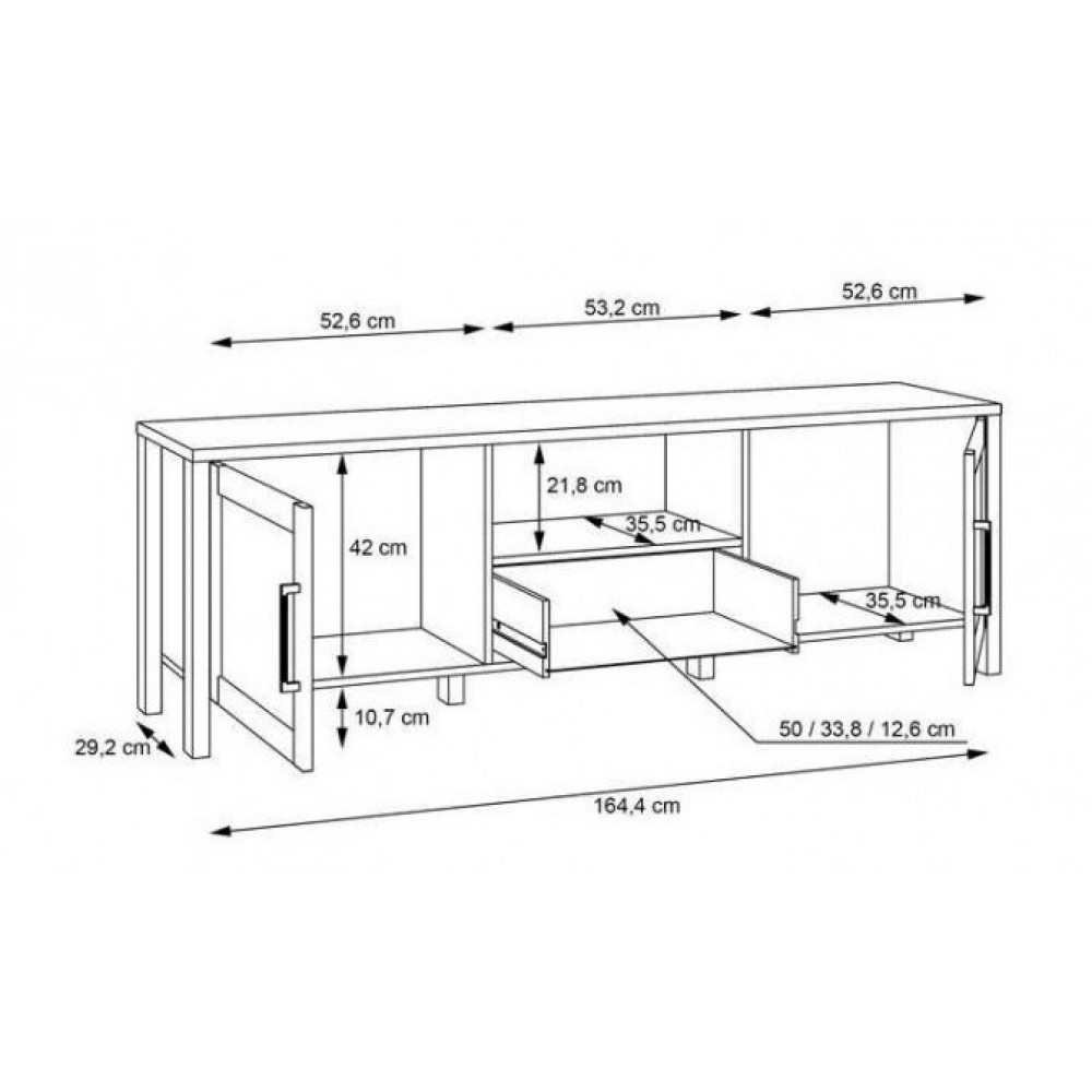 Тумба під ТВ MALTE BRUN MTBT131 Forte
