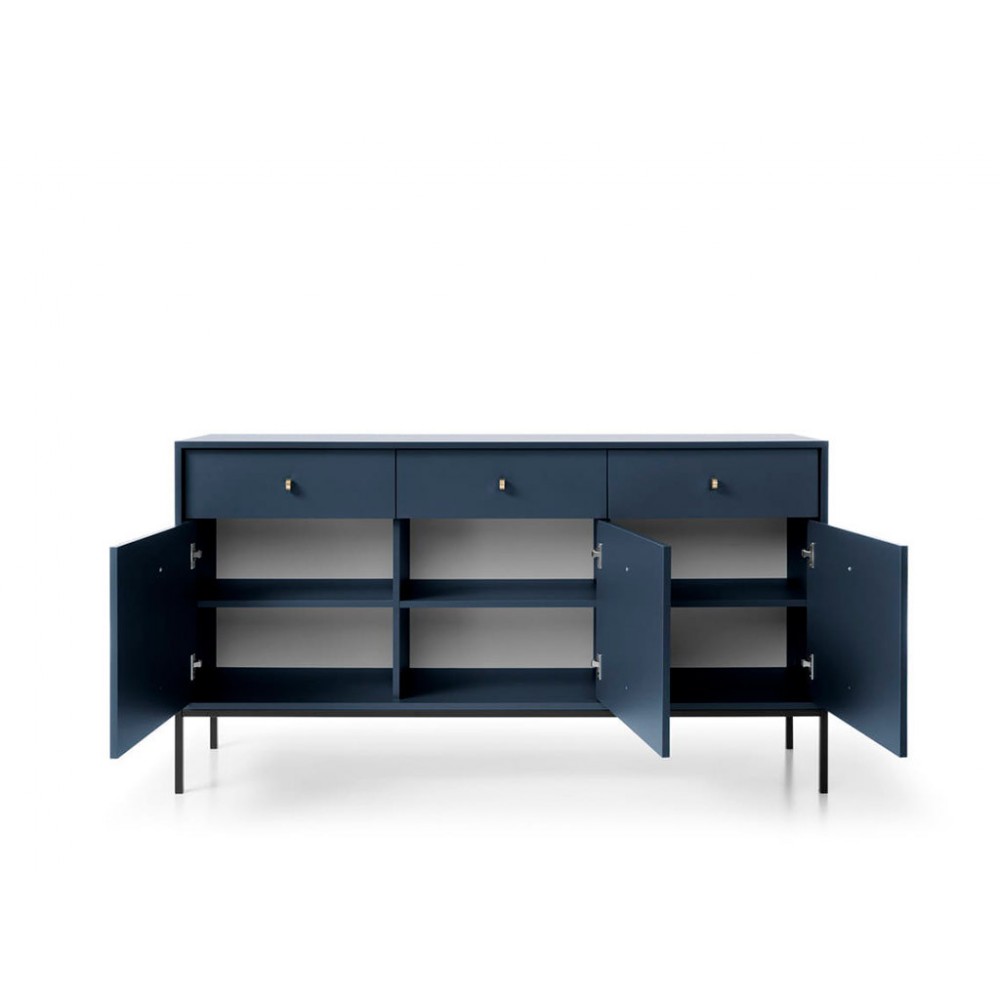 Комод MKSZ154 Mono бордовый Piaski