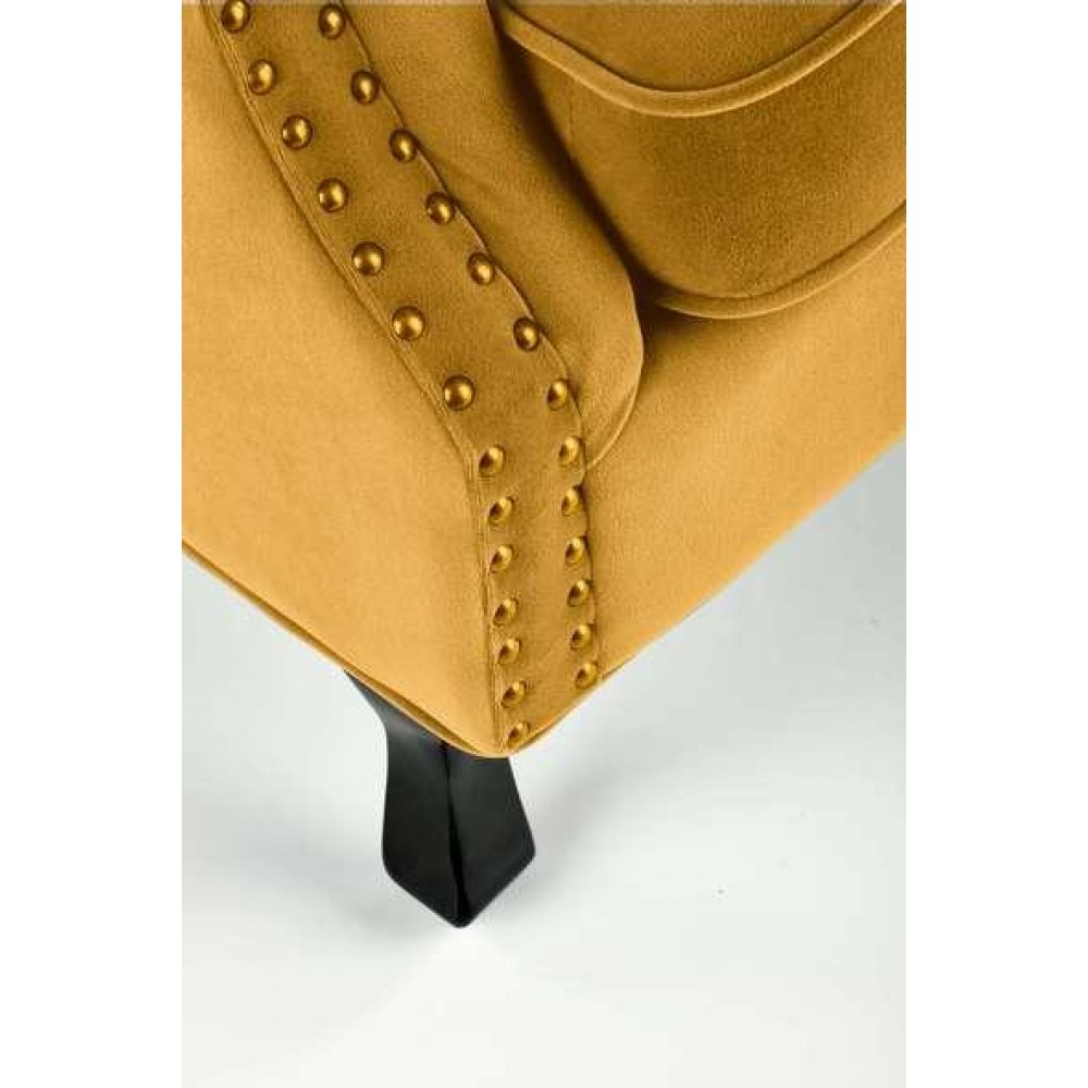 Крісло TITAN Halmar гірчичний