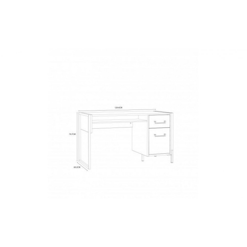 Стіл письмовий ORIENTAL TREE HUDB212R-M524 Forte