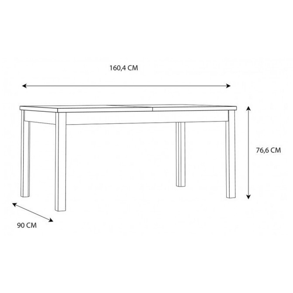 Стіл ELATHA TBLT7029 Forte