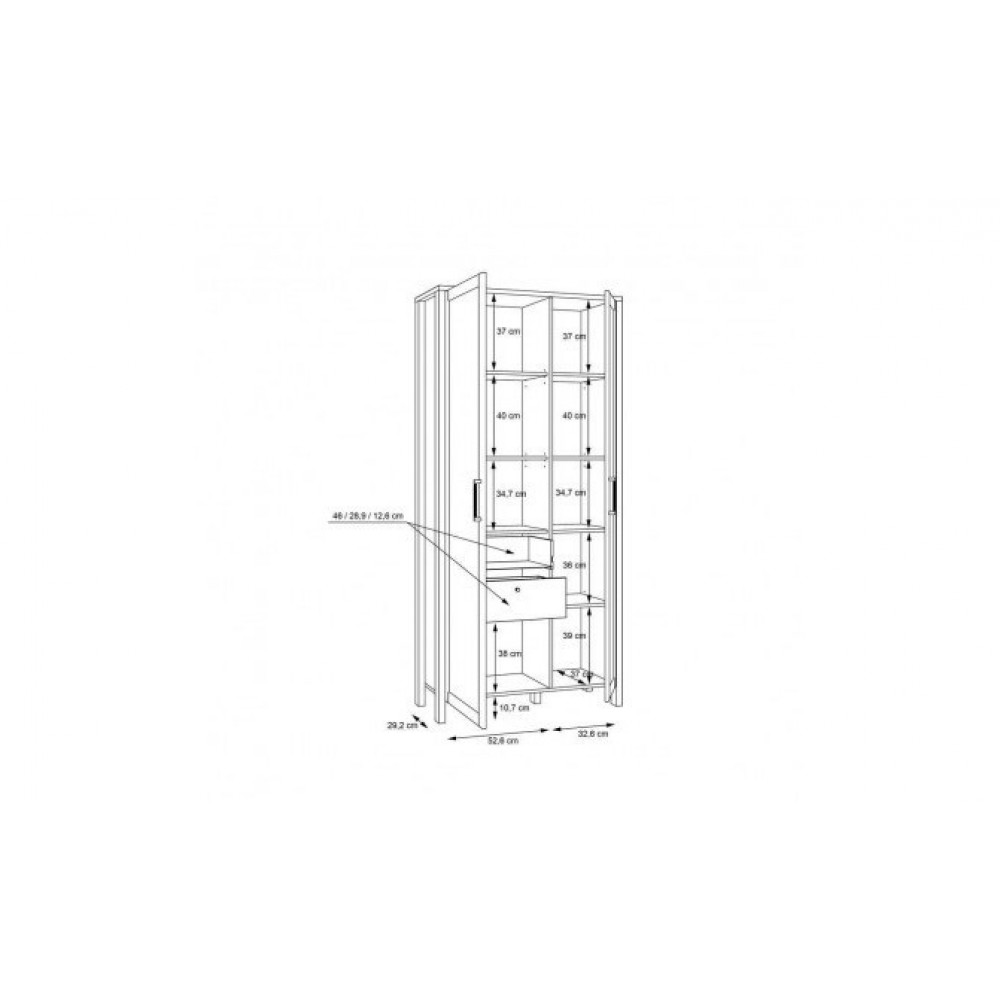 Вітрина MALTE BRUN MTBV721R Forte