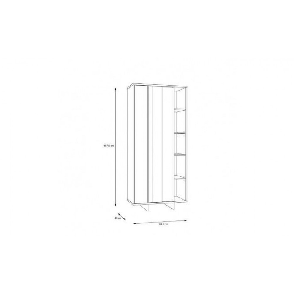 Вітрина JOKKAZ JKZV721L-M559 Forte