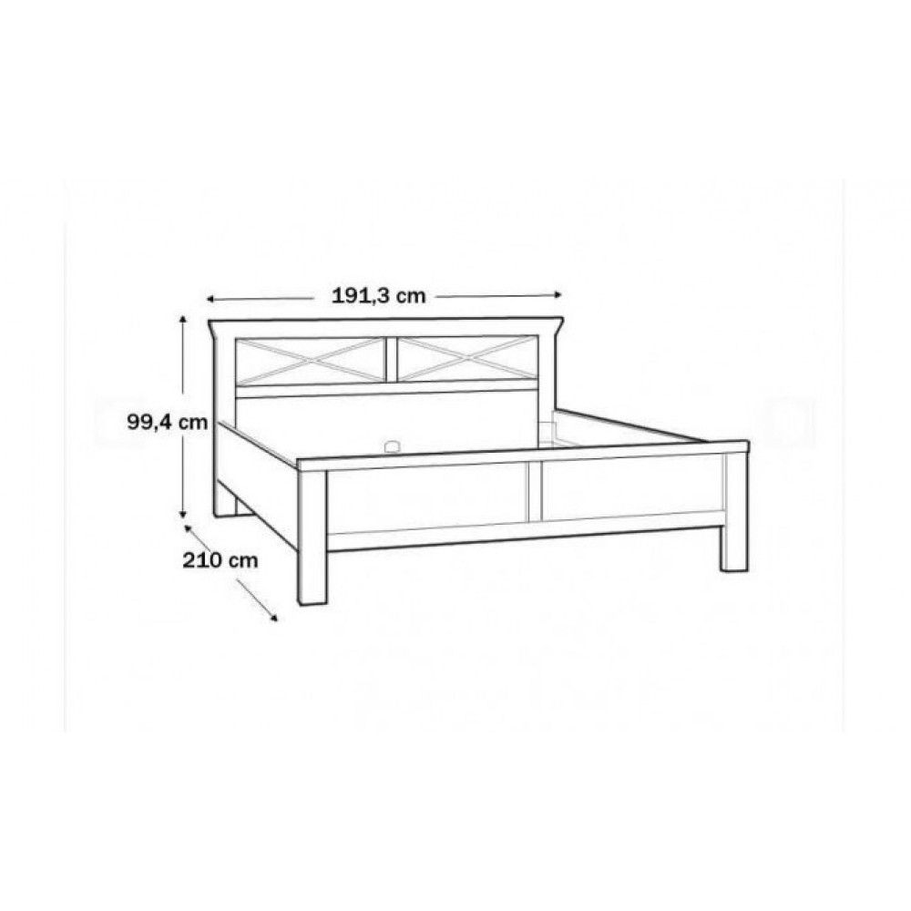 Ліжко KASHMIR KSML181 Forte