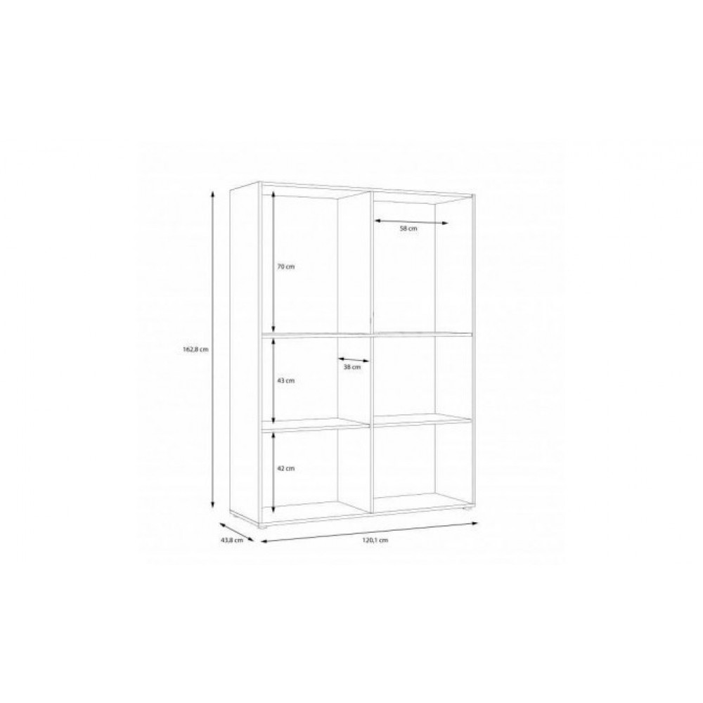 Вітрина TACJUS TXCV621 C605 Forte