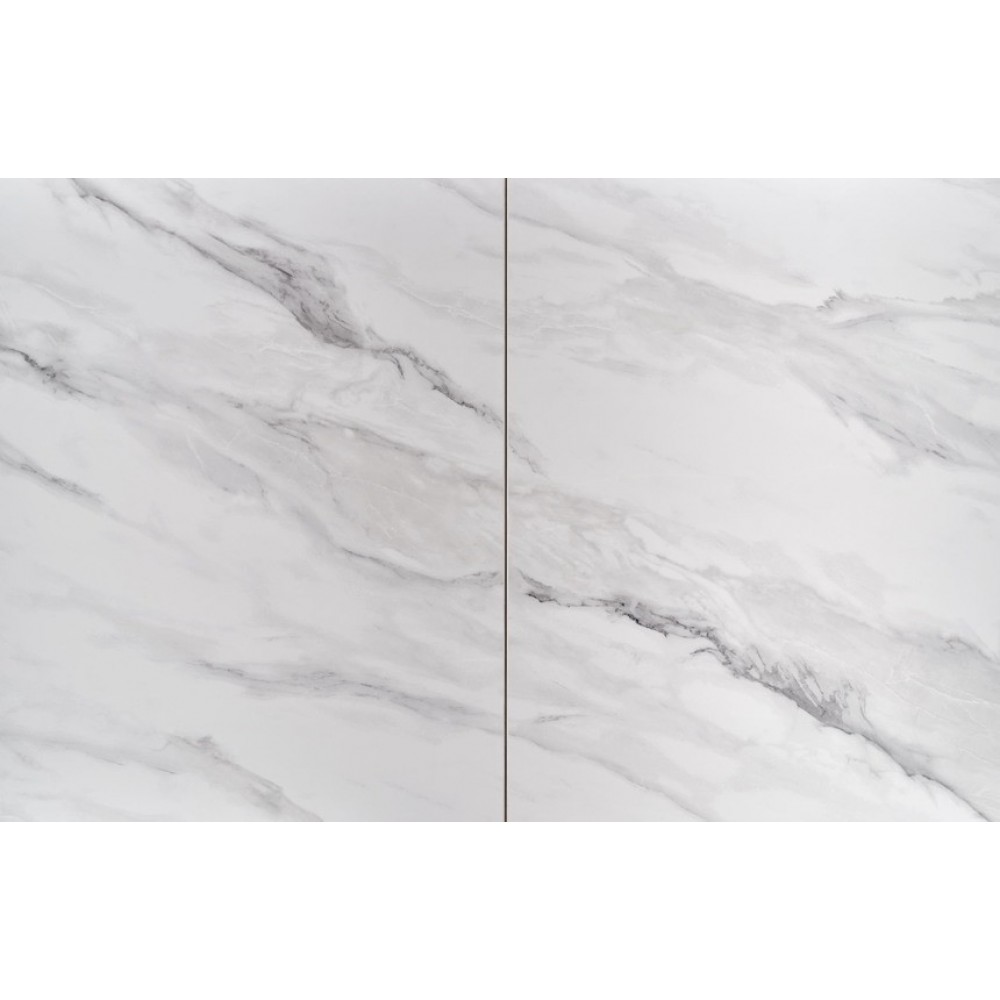 Стіл DANCAN Halmar білий мармур/сірий/світло-сірий/чорний