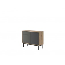 Комод BK104 Basic гикори джексон/графит Piaski