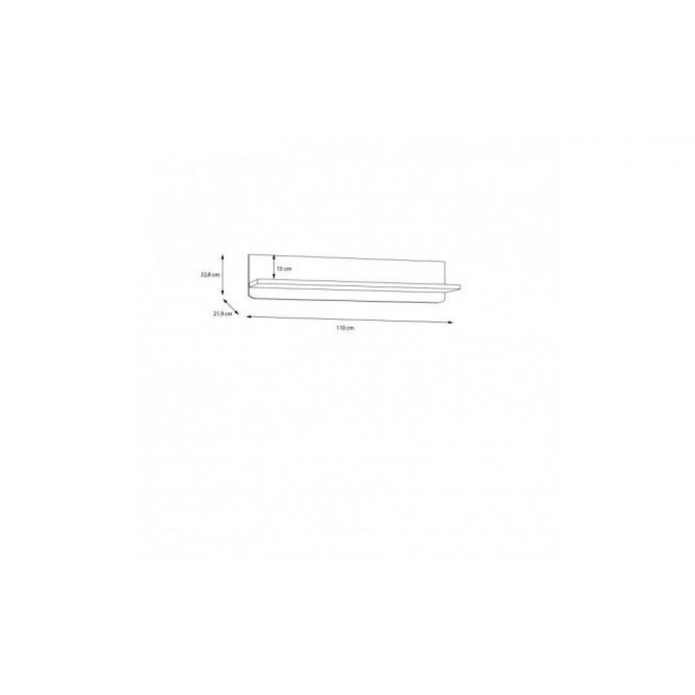 Полиця SURFINIO SFNB01 Forte