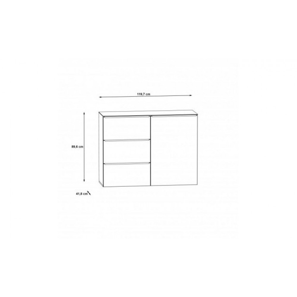Комод TACJUS TXCK224 C605 Forte