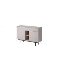 Комод IK125 Inox серый/гикори джексон Piaski