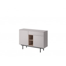 Комод IK125 Inox серый/гикори джексон Piaski