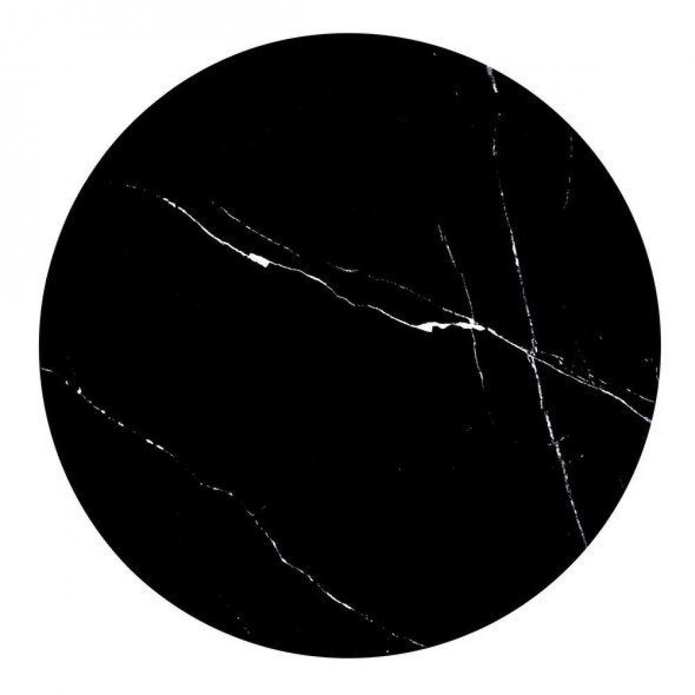 Журнальний столик TRIBECA Halmar чорний мармур/золото