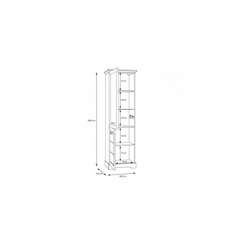 Вітрина CORTELLA CHXV7111L Forte