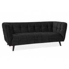 Диван CASTELLO 3 VELVET Signal чорний