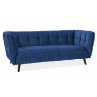 Диван CASTELLO 3 VELVET Signal синій