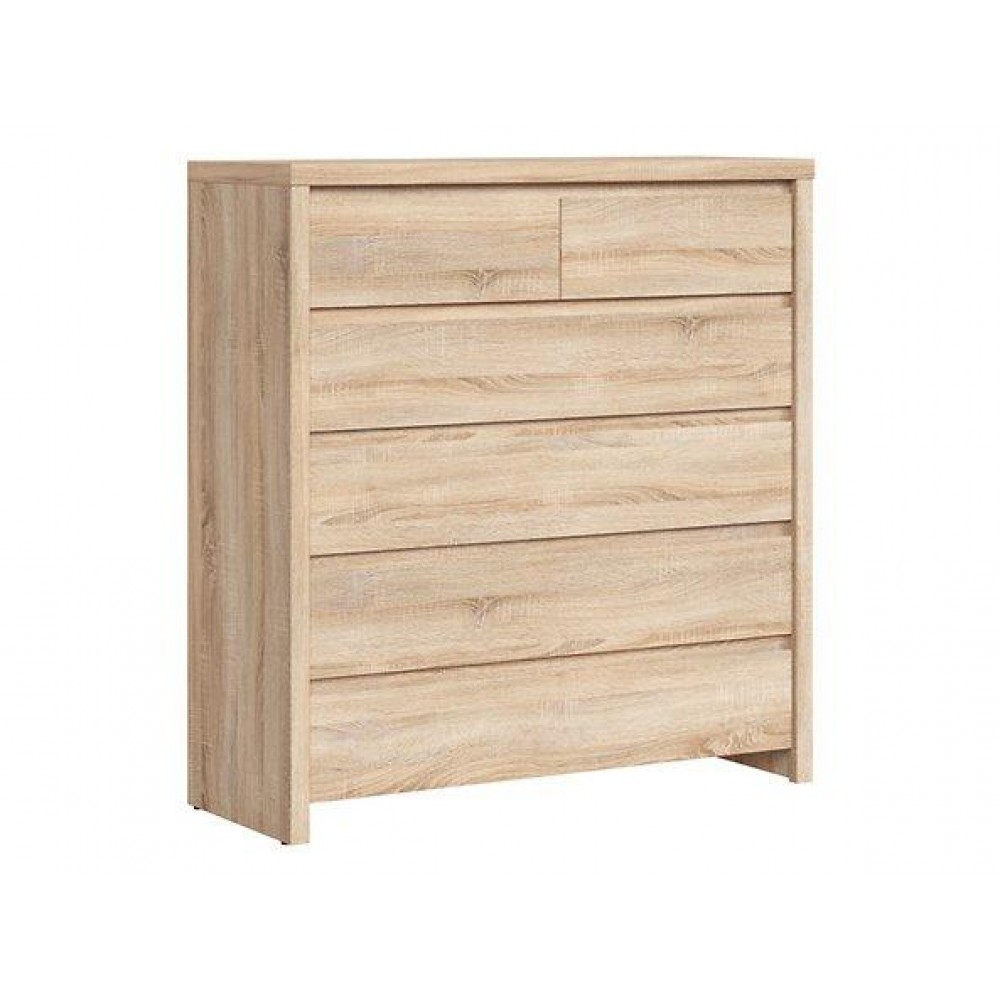 Комод KOM6S Kaspian BRW бежевый