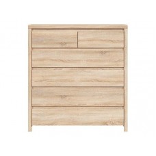 Комод KOM6S Kaspian BRW бежевий