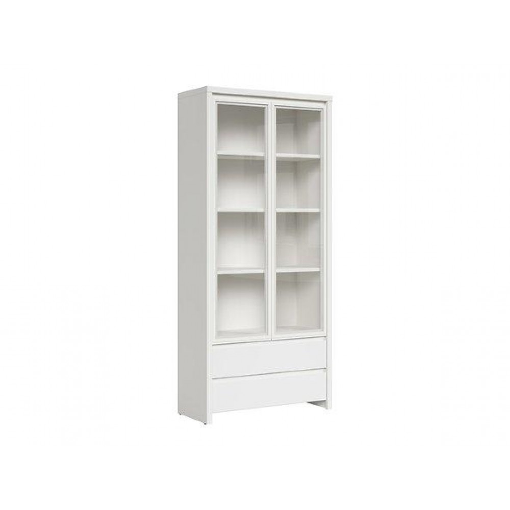 Витрина REG2W2S Kaspian BRW белый Витрина REG2W2S Kaspian BRW белый