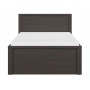 Кровать LOZ/120/T Kaspian 120x200 BRW коричневый