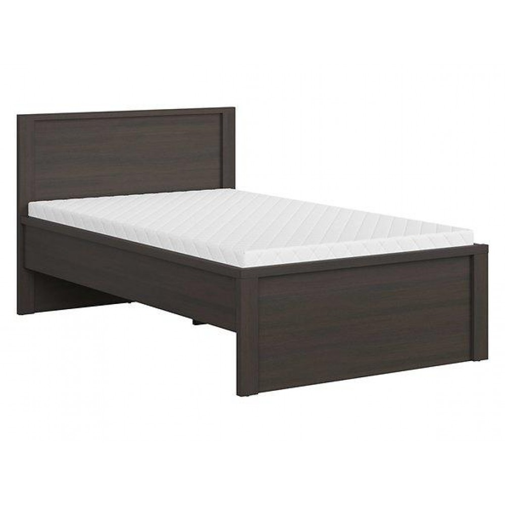 Кровать LOZ/120/T Kaspian 120x200 BRW коричневый