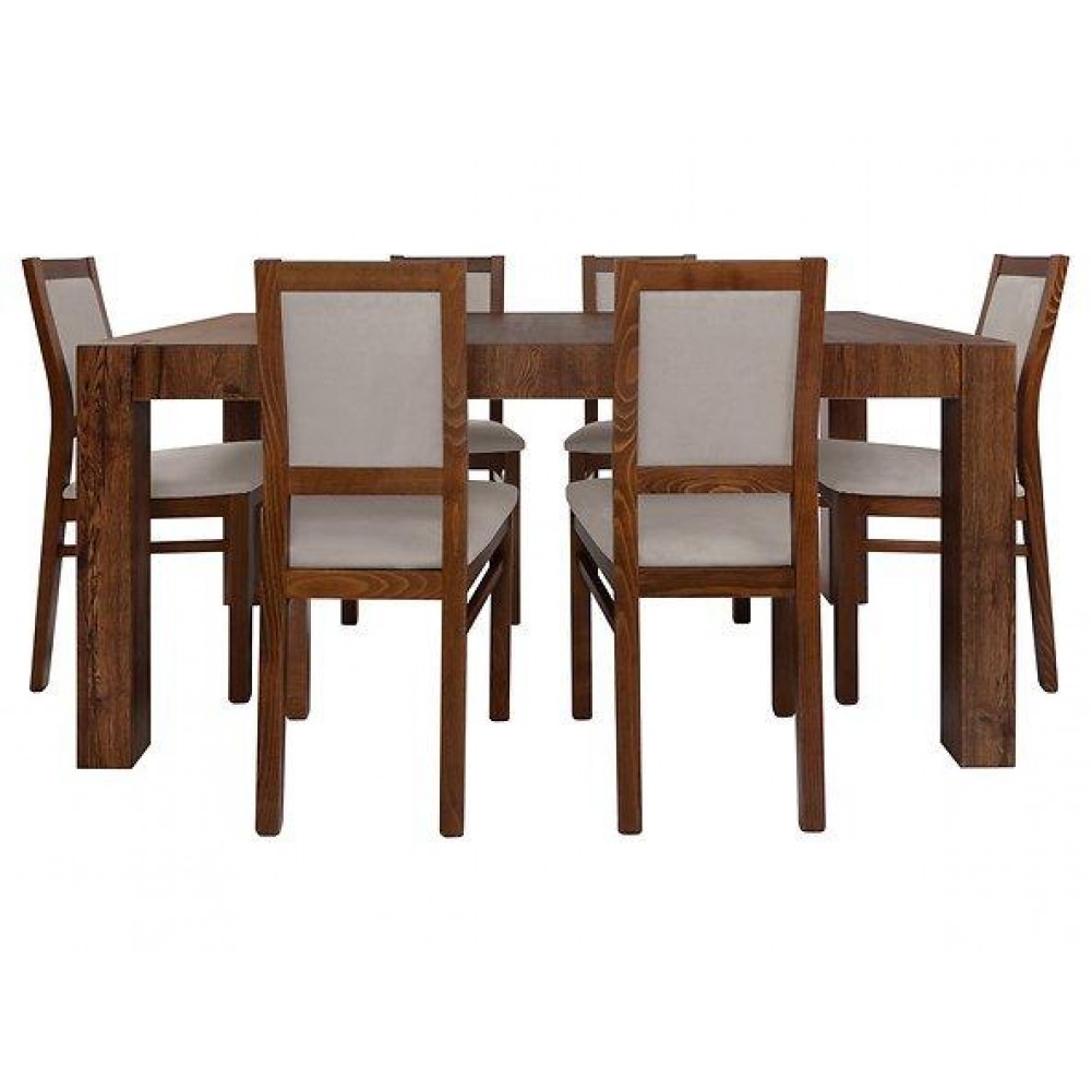 Стол STO/110/100 BRW коричневый