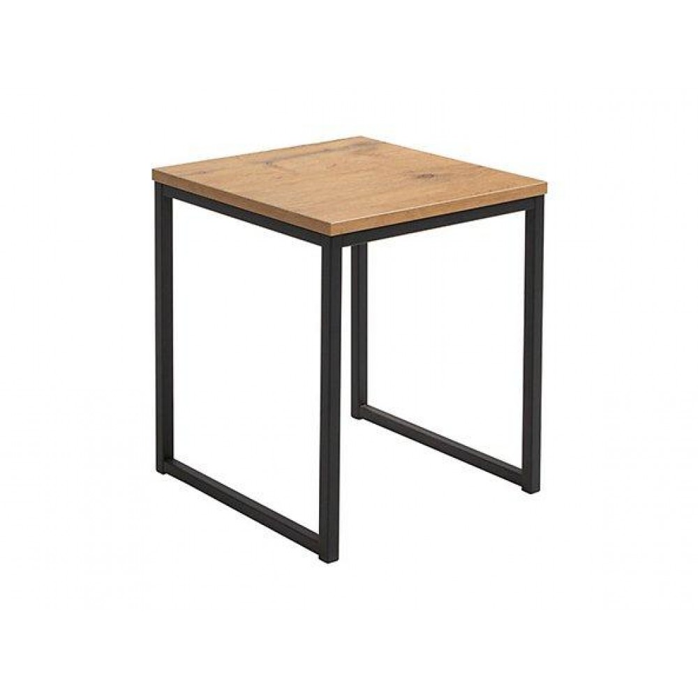 Журнальный столик (комплект) LAW/40+LAW/50 AROZ BRW бежевый/черный