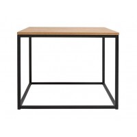 Журнальный столик LAW/69 AROZ BRW бежевый/черный