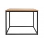 Журнальный столик LAW/69 AROZ BRW бежевый/черный