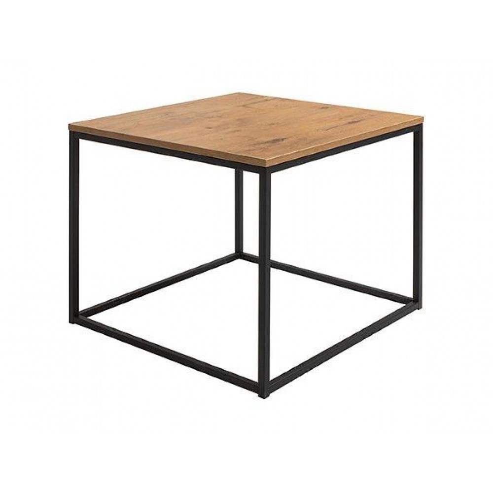 Журнальный столик LAW/69 AROZ BRW бежевый/черный