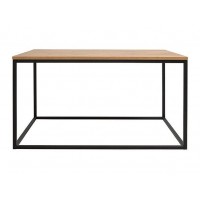 Журнальний столик LAW/100 AROZ BRW бежевий/чорний