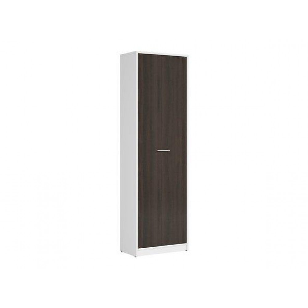 Пенал REG1D Nepo Plus BRW белый/коричневый