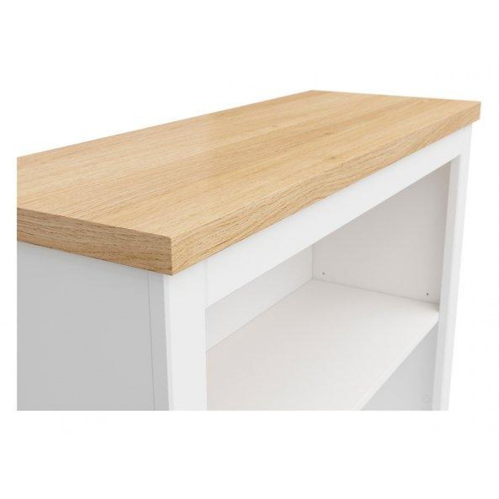 Стеллаж REG/90 Haga BRW белый