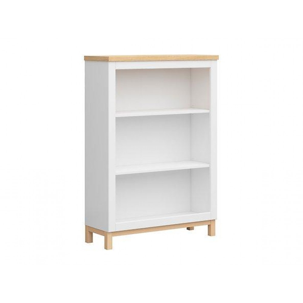 Стеллаж REG/90 Haga BRW белый