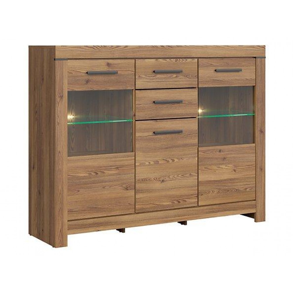 Витрина KOM1D2W2S BALIN BRW бежевый