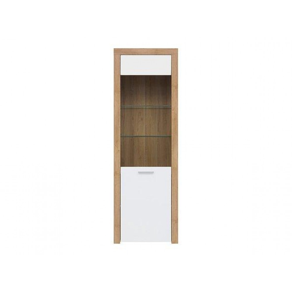 Вітрина REG1W BALDER BRW бежевий/білий